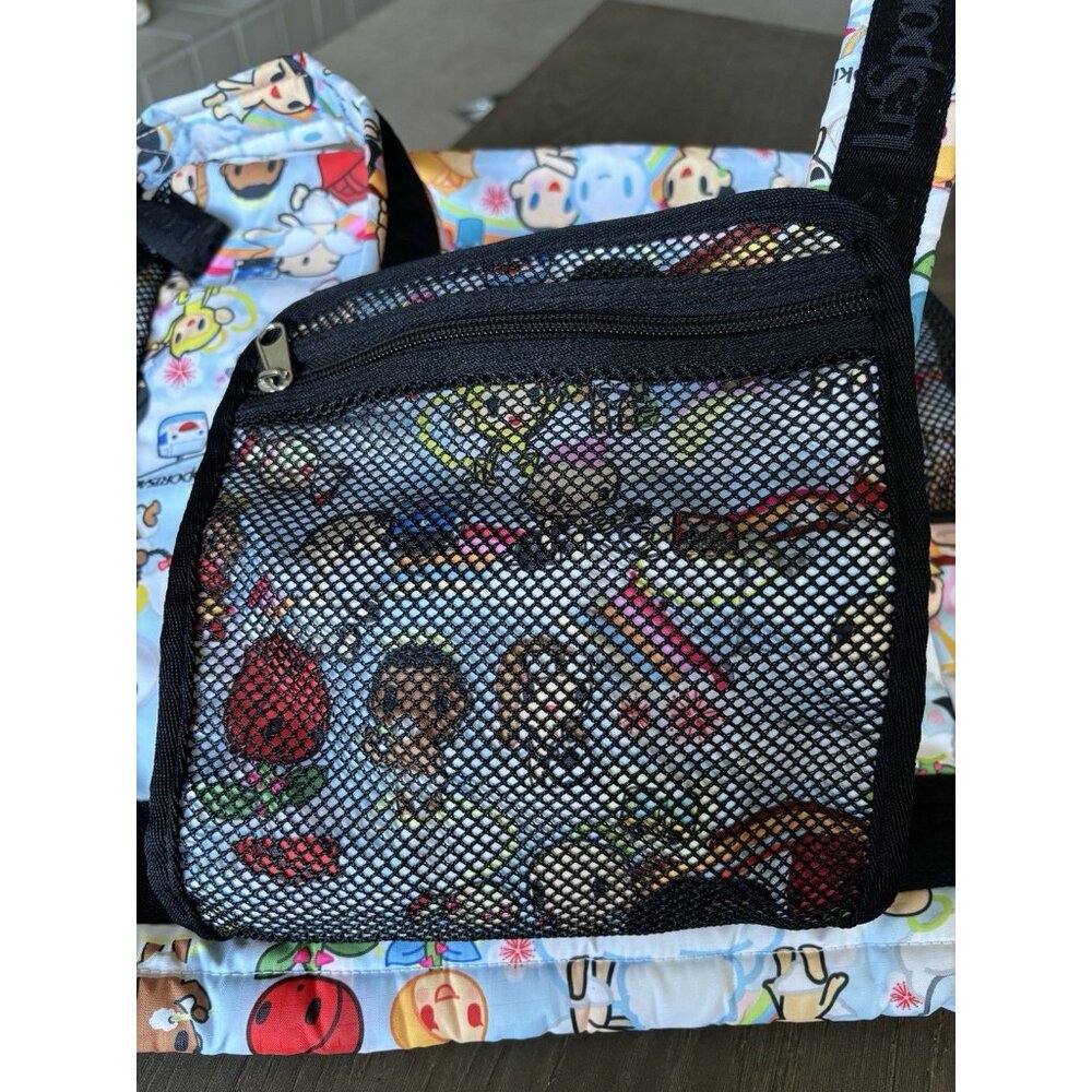Lesportsac Tokidoki Collaboration Rucksack Backpack W Charm - Picture 16 of 16